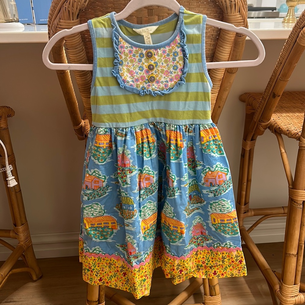 Girls, size 6, Matilda Jane, cotton, sleeveless dress